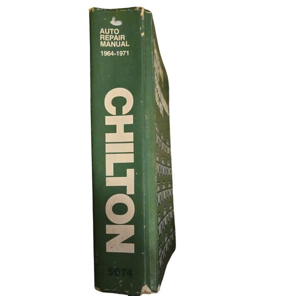 Chilton's Auto Repair Manual Hardcover 1964-1971 No. 5974 For American Cars - Picture 4 of 4